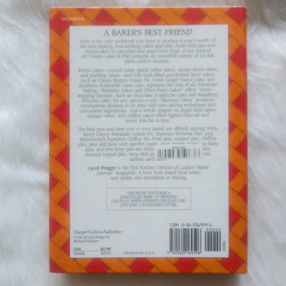 365 Great Cake & Pie Cookbook - Picture 3 of 12